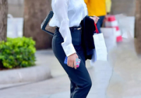 女生通勤装图片