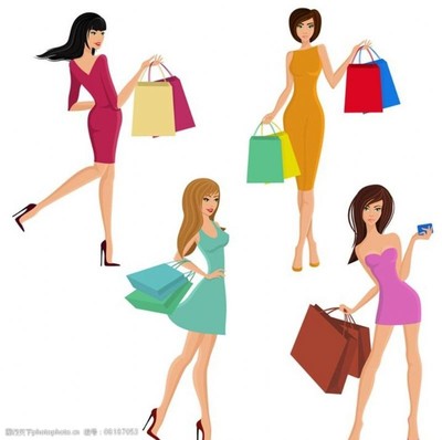 女孩子买东西