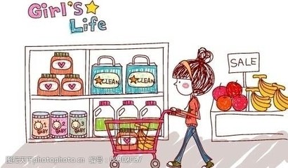 购物女生图片大全