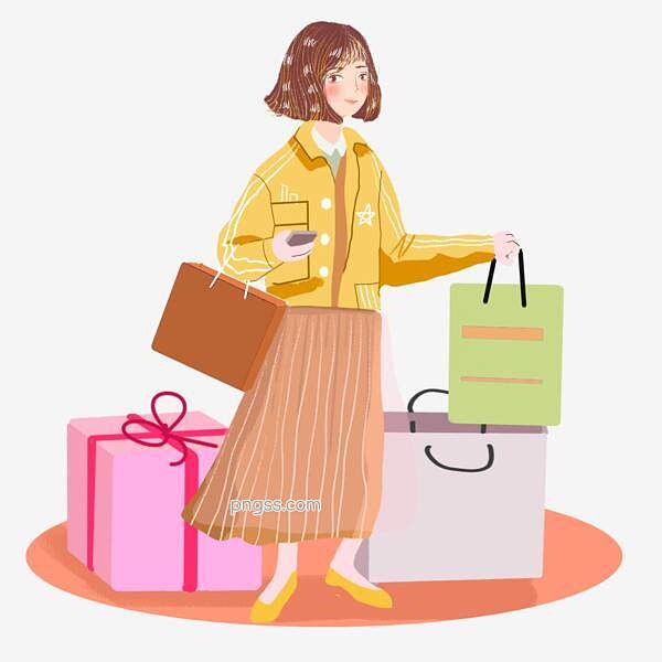 女生购物一般都买什么东西?